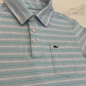 Boys Vineyard Vines Edgarton Striped Polo